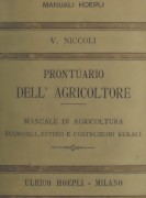 Manuale Hoepli Prontuario Agricoltore 1887